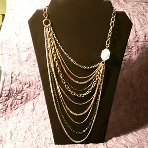 S🌷LE! 3/$10. Asymmetrical Chains Necklace